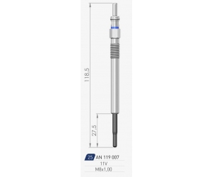 119 007 A-N PARTS 